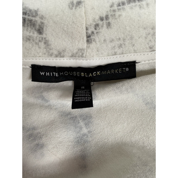 White House Black Market Snake Print Open Front Cardigan Small - Picture 9 of 10